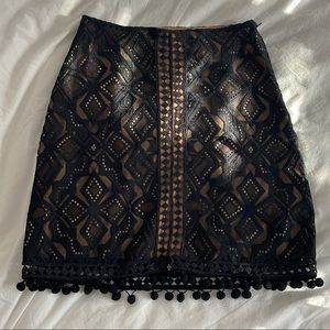 Black For loves and lemon skirt